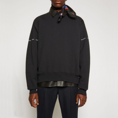 Acne 2020 Mm/Wm Logo Oversize Cotton Man-to-man - 아크네 2020 남/녀 로고 오버사이즈 코튼 맨투맨 Acn0104x.Size(xs - m).블랙