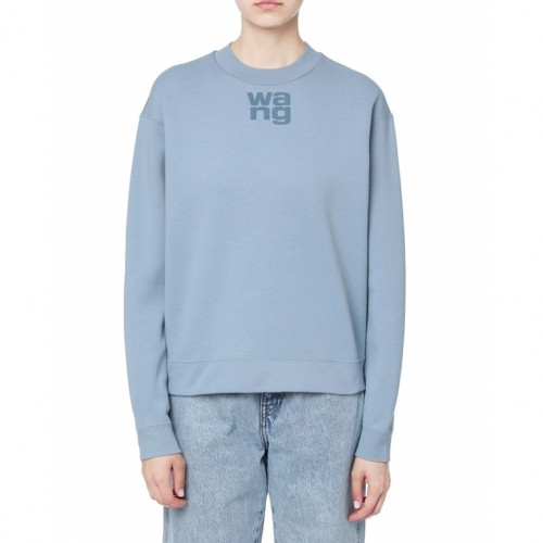 [매장판]Alexsander Wang 2020 Mm/Wm Logo Cotton Tshirts - 알렉산더왕 2020 남/녀 로고 코튼 맨투맨 Alw0145x.Size(s - xl).블루