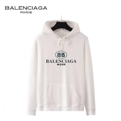 [발렌시아가]Balenciaga 2020 Mm/Wm Logo Cotton Hoodie - 발렌시아가 2020 남/녀 로고 코튼 후디 Bal0819x.Size(s - 2xl).화이트