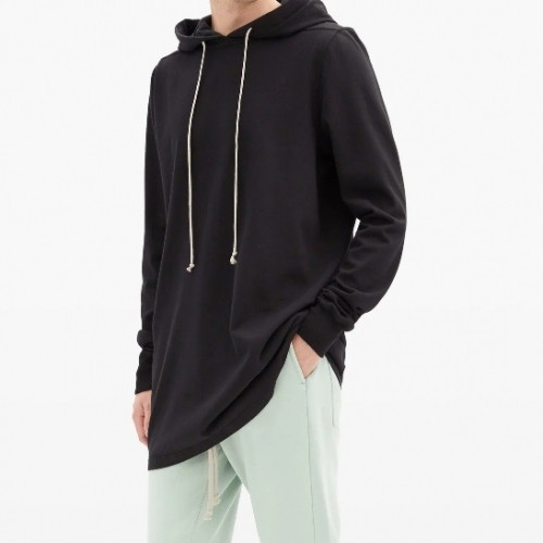 Rick Owens Mens Logo Cotton Zip-up Hooded - 릭오웬스 남성 로고 코튼 집업 후드티 Ric0038x
