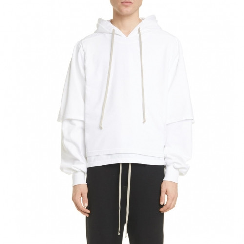 Rick Owens Mens Logo Cotton Zip-up Hooded - 릭오웬스 남성 로고 코튼 집업 후드티 Ric0045x