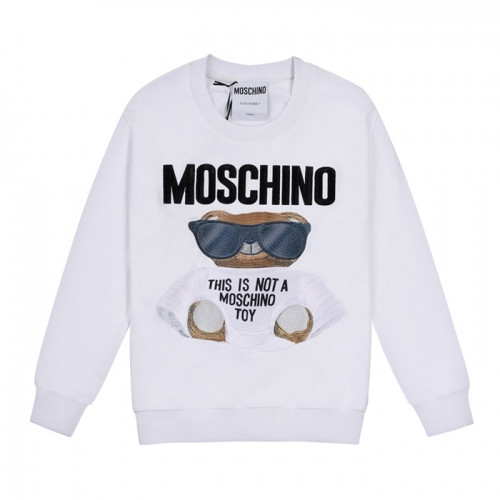 [모스키노]Moschino 2020 Mens Crew-neck Cotton Tshirt - 모스키노 2020 남성 크루넥 코튼 맨투맨 Mos0116x.Size(s - l).화이트