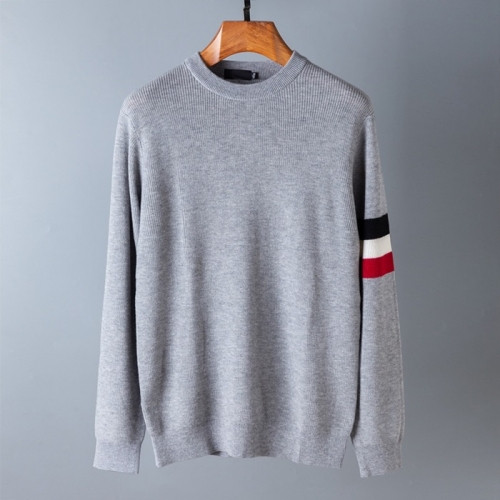 Moncler 2020 Mens Retro Logo Crew-neck Sweaters - 몽클레어 2020 남성 레트로 로고 크루넥 스웨터 Moc01915x.Size(m - 2xl).그레이