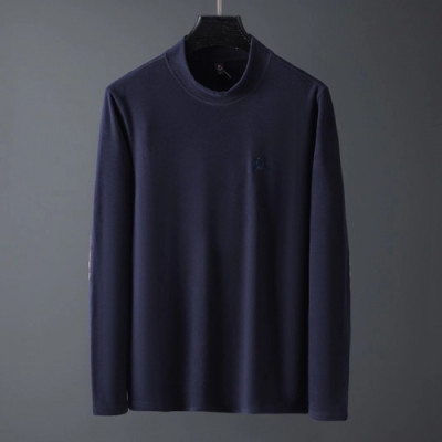 [버버리]Burberry 2020 Mens Logo Casual Cotton Tshirts - 버버리 2020 남성 로고 캐쥬얼 코튼 맨투맨 Bur03187x.Size(m - 3xl).네이비