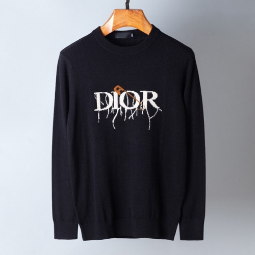 Dior 2020 Mens Retro Logo Crew-neck Sweaters - 디올 2020 남성 레트로 로고 크루넥 스웨터 Dio0897x.Size(m- 3xl).블랙
