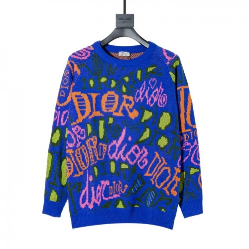 Dior 2020 Mens Retro Logo Crew-neck Sweaters - 디올 2020 남성 레트로 로고 크루넥 스웨터 Dio0931x.Size(xs - l).블루