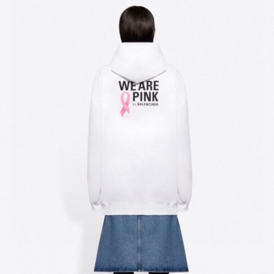 [발렌시아가]Balenciaga 2020 Mm/Wm Logo Cotton Hoodie - 발렌시아가 2020 남/녀 로고 코튼 후디 Bal0861x.Size(s - 2xl).화이트