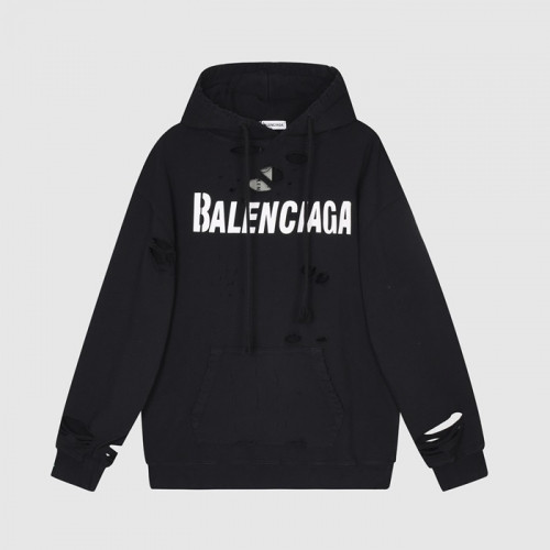 [발렌시아가]Balenciaga 2020 Mm/Wm Logo Cotton Hoodie - 발렌시아가 2020 남/녀 로고 코튼 후디 Bal0876x.Size(xs - l).블랙