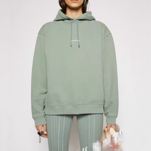 Acne Logo Cotton Oversize HoodT - 아크네 2019 남자 로고 코튼 오버사이즈 후드티 Acn0113x.Size(s - l).민트
