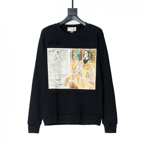[구찌]Gucci 2020 Mm/Wm Logo Crew-neck Cotton Tshirts - 구찌 2020 남/녀 로고 코튼 크루넥 코튼 긴팔티 Guc03220x.Size(xs - l).블랙