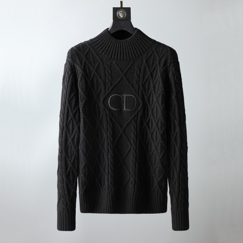Dior 2020 Mens Retro Logo Crew-neck Sweaters - 디올 2020 남성 레트로 로고 크루넥 스웨터 Dio0994x.Size(m - 2xl).블랙