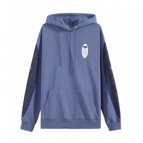 Dior 2020 Mm/Wm  Logo Casual Cotton Hoodie - 디올 2020 남/녀 로고 캐쥬얼 코튼 후디 Dio01008x.Size(xs - l).블루