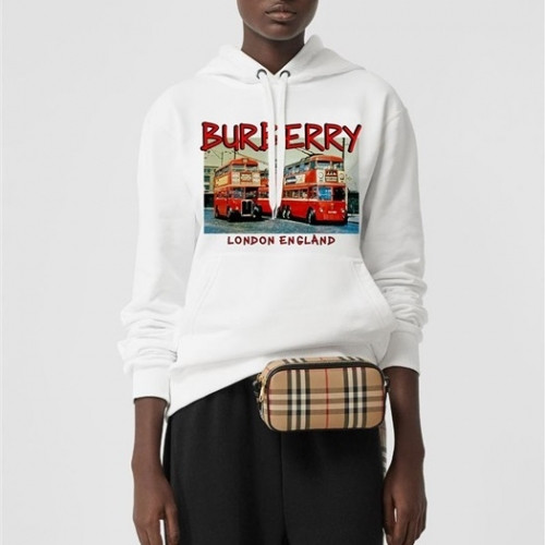 Burberry 2020 Mm/Wm Logo Casual Hoodie - 버버리 2020 남/녀 로고 캐쥬얼 후드티 Bur03412x.Size(s - xl).화이트