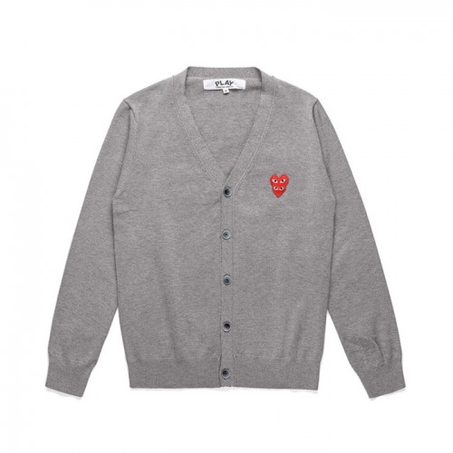Cdgplay 2020 Unisex V-neck Gardigen - 꼼데가르송 2020 남/녀 브이넥 가디건 - cdg103x