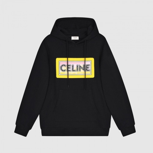 Celine Mm/Wm Logo Cotton Hoodie - 셀린느 2020 남/녀 로고 코튼 후디 Cel0085x.Size(xs - l).블랙