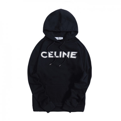 Celine 2020  Mm/Wm Logo Cotton Hoodie - 셀린느 2020 남/녀 로고 코튼 후디 Cel0089x.Size(xs - l).블랙