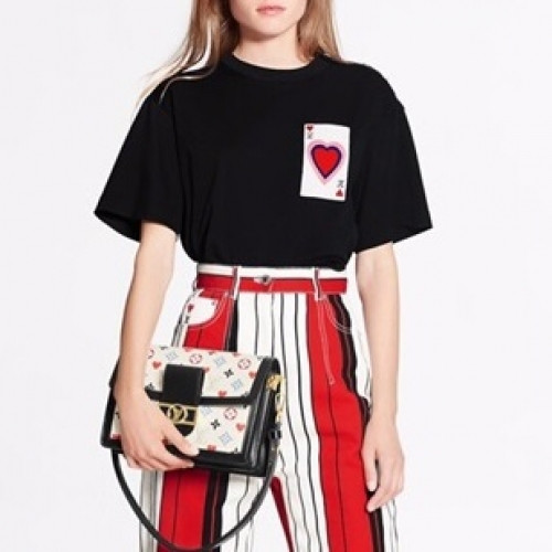 Louis vuitton 2020 Mm/Wm Logo Short Sleeved Tshirts - 루이비통 2020 남/녀 로고 반팔티 Lou02526x.Size(xs - l).블랙