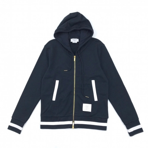 [톰브라운]Thom Browne 2020 Mm/Wm Casual Cotton Hoodie - 톰브라운 2020 남/녀 캐쥬얼 코튼 후디 Thom01149x.Size(s - 3xl).네이비