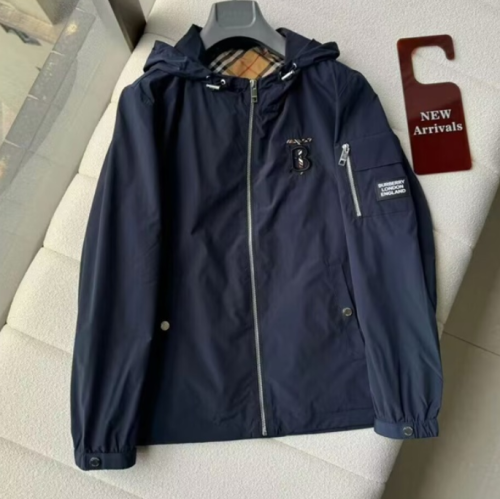 [버버리]Burberry 2024 Mens Classic Casual Jackets - 버버리 2024 남성 클래식 캐쥬얼 자켓 Bur03577x.Size(m - 3xl).네이비