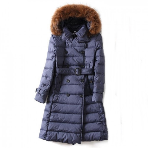 Burberry 2021 Womens Logo Duck Down Long Padding - 버버리 2021 여성 빈티지 로고 덕다운 롱패딩 Bur03619x.Size(s - xl).네이비
