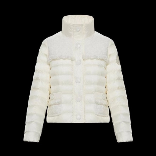 [몽클레어]Moncler 2021 Womens Patch Logo Modern Duck Down Padding - 몽클레어 2021 여성 패치 로고 모던 덕다운 패딩 Moc02133x.Size(s - xl).화이트