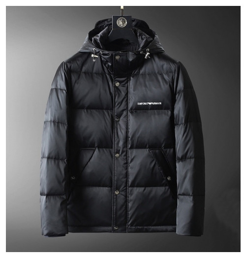 [알마니]Armani 2021 Mens Logo Casual Down Padding - 알마니 2021 남성 로고 캐쥬얼 다운 패딩 Arm0862x.Size(m - 3xl).블랙