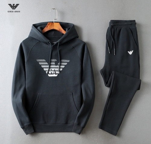 [알마니]Emporio Armani 2021 Mens Cotton Training Clothes&Pants - 알마니 2021 남성 코튼 트레이닝복&팬츠 Arm0865x.Size(m - 3xl).네이비