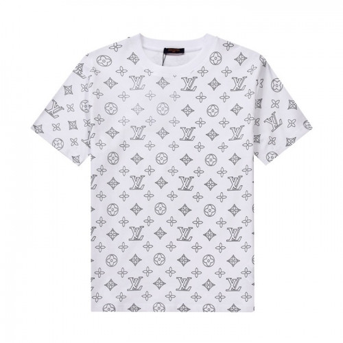 [루이비통]Louis vuitton 2021 Mens Logo Short Sleeved Tshirts - 루이비통 2021 남성 로고 반팔티 Lou02573x.Size(xs - l). 화이트