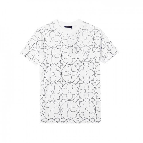 [루이비통]Louis vuitton 2021 Mm/Wm Logo Short Sleeved Tshirts - 루이비통 2021 남/녀 로고 반팔티 Lou02589x.Size(s - xl).화이트
