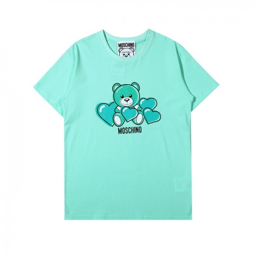 [모스키노]Moschino 2021 Mm/Wm Logo Cotton Short Sleeved Tshirts - 모스키노 2021 남/녀 로고 코튼 반팔티 Mos0138x.Size(s - xl).그린