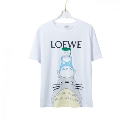 [로에베]Loewe 2021 Mm/Wm Smile Short Sleeved Tshirts - 로에베 2021 남/녀 스마일 반팔티 Loe0380x.Size(xs - l).화이트