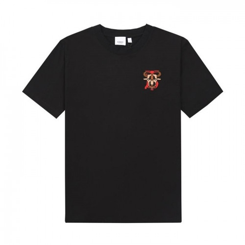 [버버리]Burberry 2021 Mm/Wm Logo Cotton Short Sleeved Tshirts - 버버리 2021 남/녀 로고 코튼 반팔티 Bur03664x.Size(xs - l).블랙