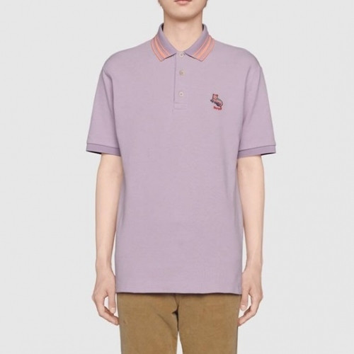 [매장판]Gucci 2021 Mm/Wm Logo Short Sleeved Polo Tshirts - 구찌 2021 남/녀 로고 폴로 반팔티 Guc03423x.Size(xs - l).퍼플