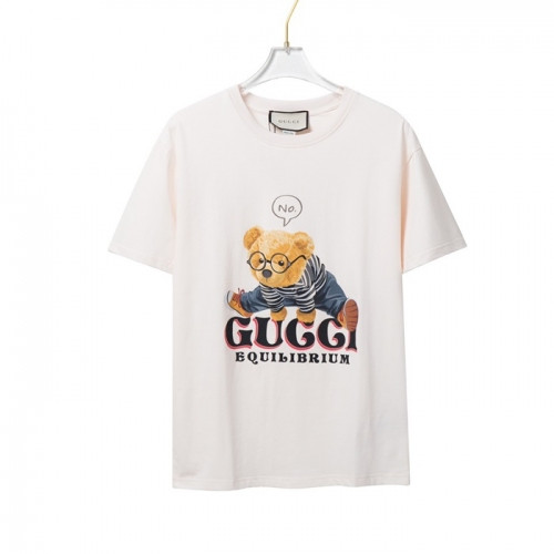 [매장판]Gucci 2021 Mm/Wm Logo Short Sleeved Tshirts - 구찌 2021 남/녀 로고 반팔티 Guc03425x.Size(xs - l).아이보리