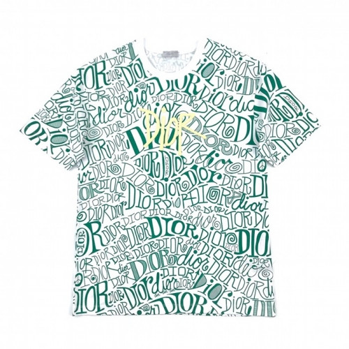 [디올]Dior 2021 Mm/Wm Casual Crew-neck Short Sleeved Tshirts - 디올 2021 남/녀 캐쥬얼 크루넥 반팔티 Dio01123x.Size(s - 2xl).그린