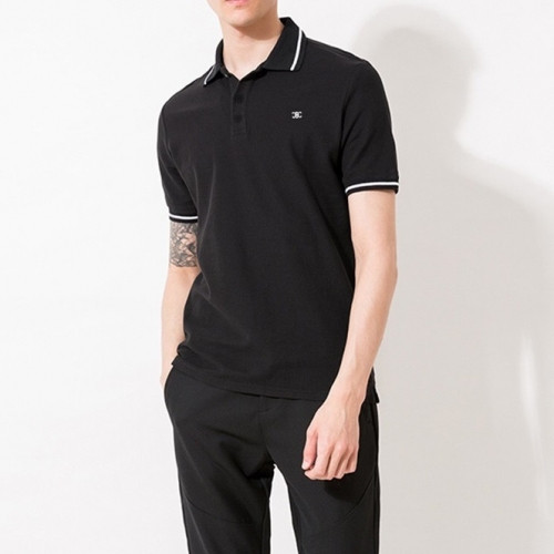 Celine 2021 Mens Hedi Slimane Logo Cotton Short Sleeved Tshirts - 셀린느 2021 남성 로고 코튼 폴로 반팔티 Cel0105x.Size(s - 2xl).블랙
