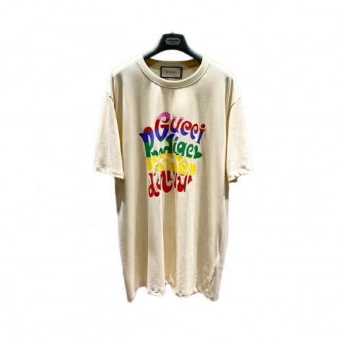 [매장판]Gucci 2021 Mm/Wm Logo Short Sleeved Tshirts - 구찌 2021 남/녀 로고 반팔티 Guc03453x.Size(xs - l).아이보리