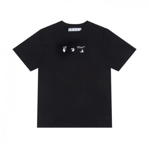 [오프화이트]Off-white 2021 Mm/Wm Printing Logo Crew - neck Cotton Short Sleeved Tshirts - 오프화이트 2021 남/녀 프린팅 로고 코튼 반팔티 Off0650x.Size(s - xl).블랙