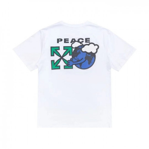[오프화이트]Off-white 2021 Mm/Wm Printing Logo Crew - neck Cotton Short Sleeved Tshirts - 오프화이트 2021 남/녀 프린팅 로고 코튼 반팔티 Off0651x.Size(s - xl).화이트
