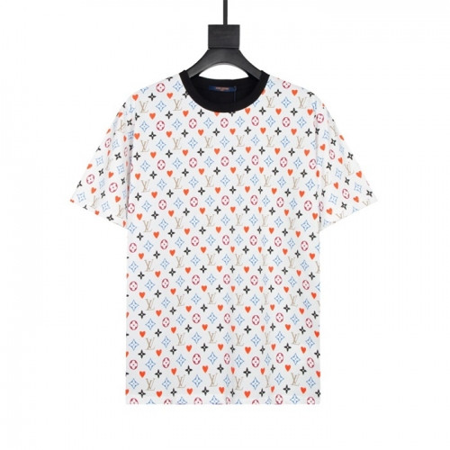 [루이비통]Louis vuitton 2021 Mens Logo Short Sleeved Tshirts - 루이비통 2021 남성 로고 반팔티 Lou02641x.Size(xs - l).화이트