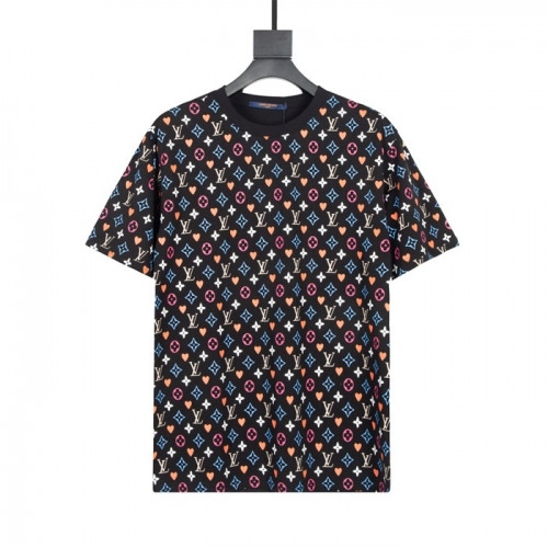 [루이비통]Louis vuitton 2021 Mens Logo Short Sleeved Tshirts - 루이비통 2021 남성 로고 반팔티 Lou02642x.Size(xs - l).블랙