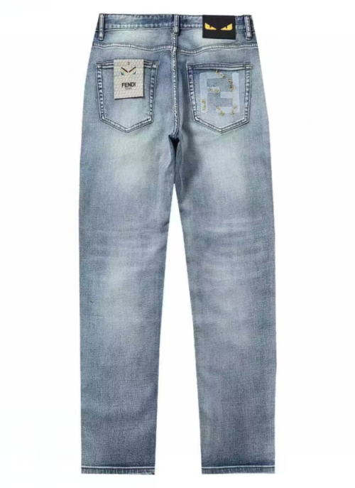 [펜디]Fendi 2022 Mens Business Denim Jeans - 펜디 2022 남성 비지니스 데님 청바지 Fen0596x.Size(28 - 38).블루