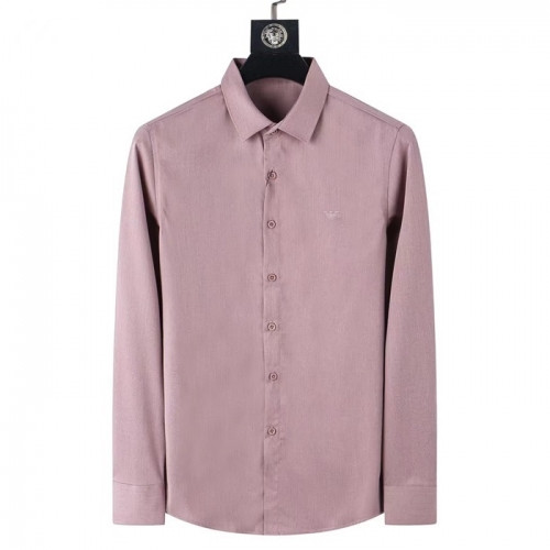 [알마니]Emporio Armani 2021 Mens Business Cotton Tshirts - 알마니 2021 남성 비지니스 코튼 셔츠 Arm0881x.Size(m - 3xl).핑크
