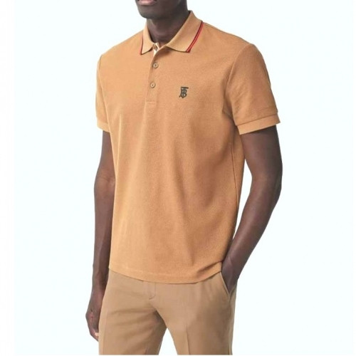 [버버리]Burberry 2021 Mens Logo Cotton Short Sleeved Tshirts - 버버리 2021 남성 로고 코튼 반팔티 Bur03760x.Size(s - 2xl).카멜