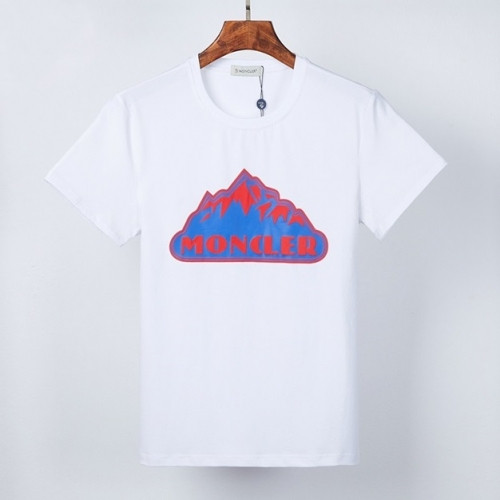 [매장판]Moncler 2021 Mens Logo Crew-neck Short Sleeved Tshirts - 몽클레어 2021 남성 로고 크루넥 반팔티 Moc02164x.Size(m - 3xl).화이트