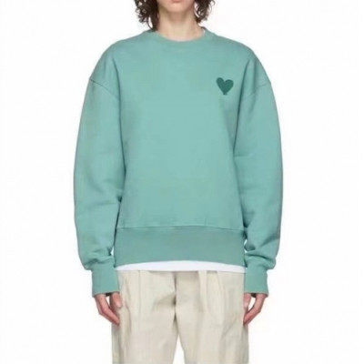 Ami 2021 Mens Logo Casual Cotton Man-to-man - 아미 2021 남성 로고 코튼 맨투맨 Ami0088x.Size(s - l).그린