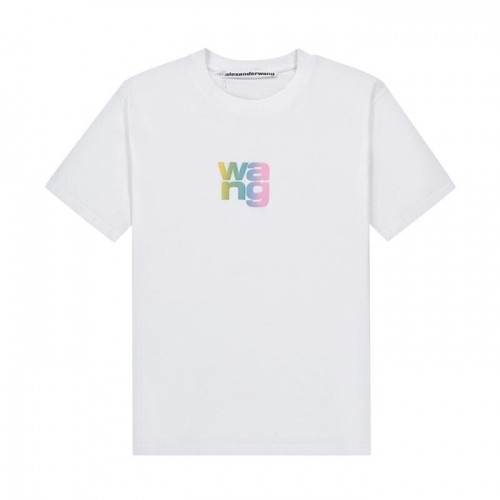 [매장판]Alexsander Wang 2021 Mm/Wm Logo Short Sleeved Tshirts - 알렉산더왕 2021 남/녀 로고 반팔티 Alw0154x.Size(xs - l).화이트