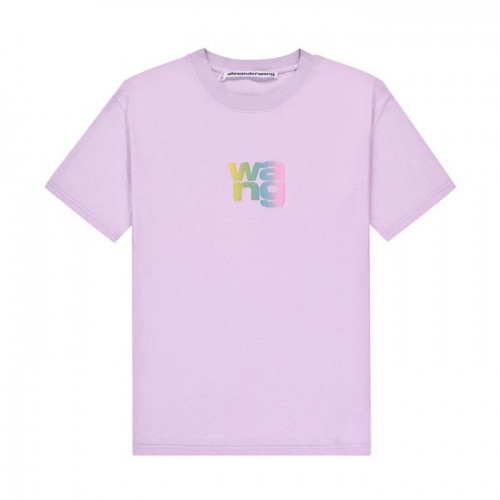 [매장판]Alexsander Wang 2021 Mm/Wm Logo Short Sleeved Tshirts - 알렉산더왕 2021 남/녀 로고 반팔티 Alw0211x.Size(xs - l).퍼플
