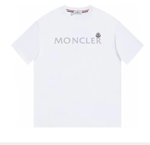 [매장판]Moncler 2022 Mens Logo Crew-neck Short Sleeved Tshirts - 몽클레어 2022 남성 로고 크루넥 반팔티 Moc02180x.Size(xs - l).화이트