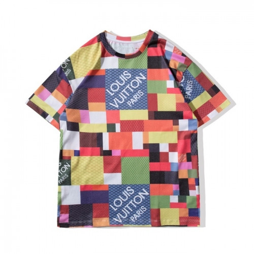 [루이비통]Louis vuitton 2021 Mm/Wm Logo Short Sleeved Tshirts - 루이비통 2021 남/녀 로고 반팔티 Lou02691x.Size(xs - l).그린